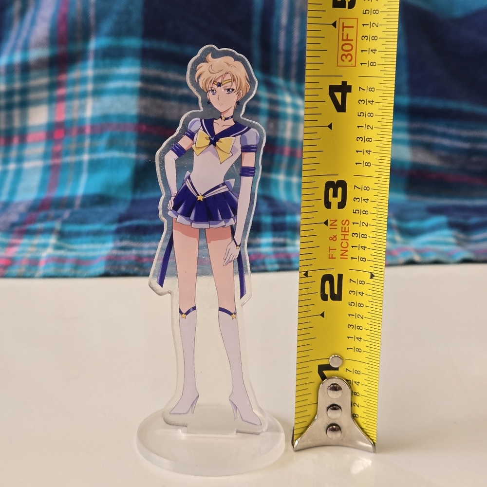 🍒🍒 Sailor Moon: Uranus (Haruka Ten'ou) Acrylic Standee - Picture 4 of 6